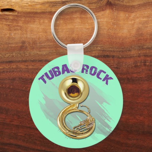 TUBAS ROCK SCHLÜSSELANHÄNGER (Vorderseite)