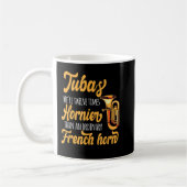 TUBAS. ZWÖLFMAL HORNIER FRANZÖSISCHE HORNGEGENSTÄN KAFFEETASSE (Links)