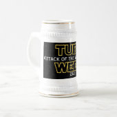 Tubaween 2023 Stein Bierglas (Vorderseite Links)