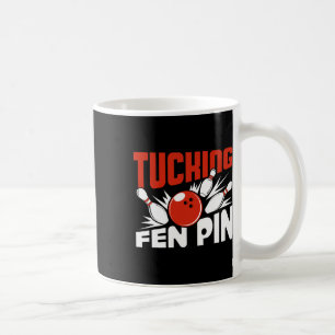 Tube Fen Button Bowling Player Sport Bowler Funny Kaffeetasse
