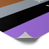 Tube Lines Poster (Ecke)