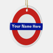 Tube Name Keramik Ornament (Rechts)