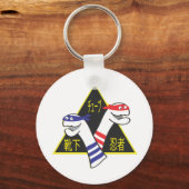 Tube Sock Ninjas Schlüsselanhänger (Vorderseite)