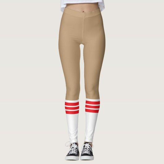 Tube Socken Leggings (Vorderseite)