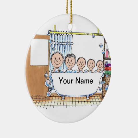 Tube Time 3 Keramik Ornament (Rechts)