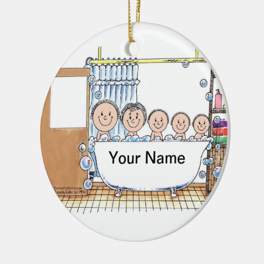 Tube Time 3 Keramik Ornament (Links)