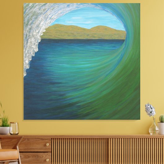 Tubeing bis San Clemente Point Leinwanddruck (Insitu (Wohnzimmer))