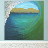 Tubeing bis San Clemente Point Leinwanddruck (Insitu (Holzboden))