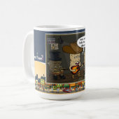 Tuberdour | Musical Wordplay Humor Classic Kaffeetasse (Vorderseite Links)