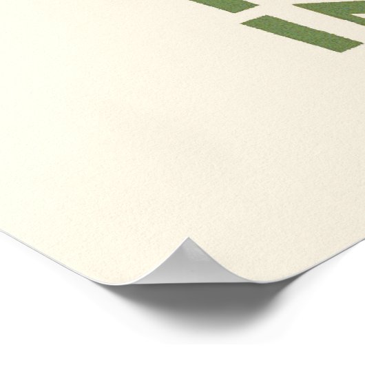 Tuberkulose Küss mich nicht Baby Poster (Ecke)