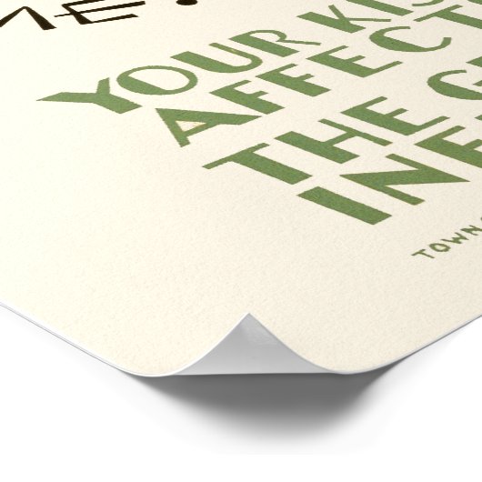 Tuberkulose Poster (Ecke)