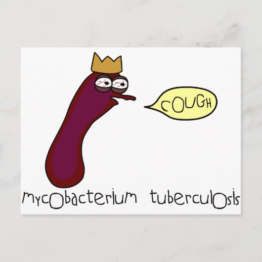 Tuberkulose Postkarte (Vorderseite)