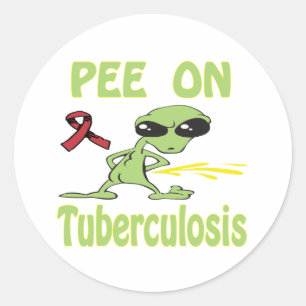 Tuberkulose Runder Aufkleber