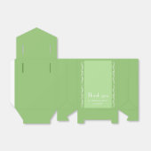 Tuberose Blätter Personalisiertes Gastgeschenk Box Geschenkschachtel (Ungefaltet)