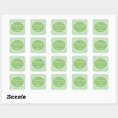 Tuberose Blume Personalisiert Party Stickers (Blatt)