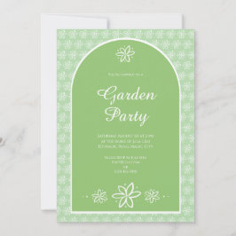 Tuberose Blume Personalisierte Party Einladung