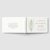 Tuberose Funeral Guest Book - In Love Memory Gästebuch (Voll)
