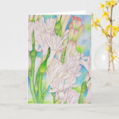 Tuberose Karte (Gelbe Blume)