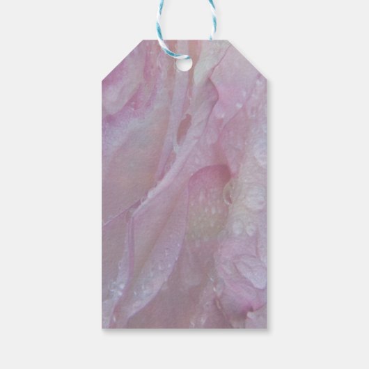 Tuberose & Lavender Blooms Geschenkanhänger (Rückseite)