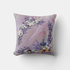 Tuberose & Lavender Blooms Kissen