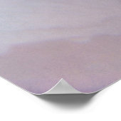 Tuberose & Lavender Blooms Poster (Ecke)