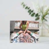 Tubesocks Postkarte (Stehend Vorderseite)