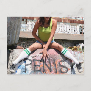 Tubesocks Postkarte