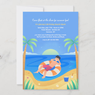 Tubing oder Schlauchfahren Einladung