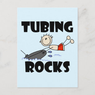 Tubing Rocks T-Shirts und Geschenke Postkarte