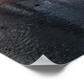 Tübingen, Deutschland nach Schneefall Poster (Ecke)