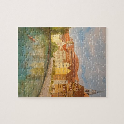 Tubingen im Sonnenlicht Puzzle (Horizontal)