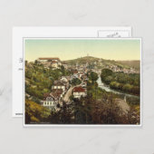 Tubingen, Wurtemburg, Deutschland, selten Fotochro Postkarte (Vorne/Hinten)