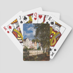 Tübinger Altstadtgebäude Spielkarten