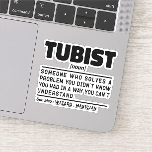 Tubist Noun Symphony Creator Sarcastic Tuba Lover Aufkleber
