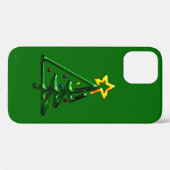 Tubular Chrome Christmas Tree Case-Mate iPhone Hülle (Rückseite (Horizontal))