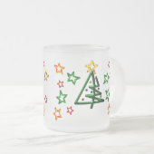 Tubular Chrome Christmas Tree Mattglastasse (VorderseiteRechts)