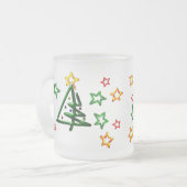 Tubular Chrome Christmas Tree Mattglastasse (Vorderseite Links)