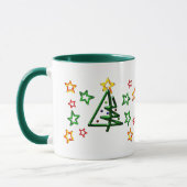 Tubular Chrome Christmas Tree Tasse (Links)