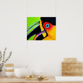 Tucan Closeup Poster (Küche)