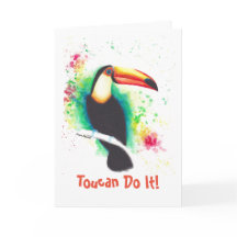 Tucan Do it! Grußkarte