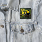 Tucan Do it! Motivierend Vogel-Funny-Pub Button (Beispiel)