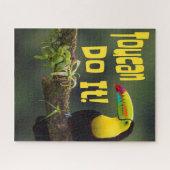Tucan Do it! Motivierend Vogel-Funny-Pub Puzzle (Horizontal)