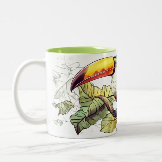 Tucan Do it! Mug Zweifarbige Tasse (Links)