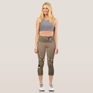 Tuch auf die Webspange Capri Leggings