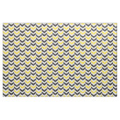 Tuch Grauer und Gelbes Chevron Stoff (Fat Quarter (45,7 x 55,9 cm))