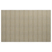 Tuch Pattern Chevron Black & Gold Stoff (Yard (91,4 cm))