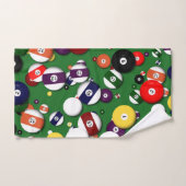 Tuch-Set - Billard Badhandtuch Set (Handtuch)