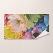 Tuch-Set - mehrfarbige Gänseblümchen II Badhandtuch Set (Handtuch)