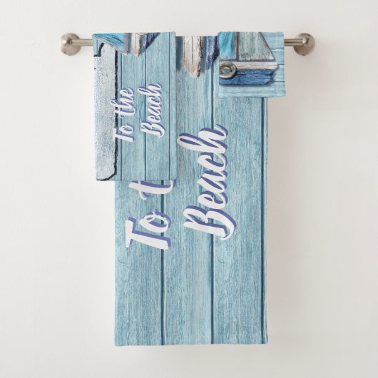 Tuch-Set Treibholz-Strandentwurf Badhandtuch Set (Insitu)