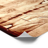 Tuch von Turin Jesus Burial Tuch Poster (Ecke)